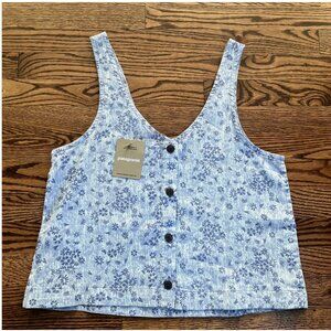 Patagonia Small Women's Garden Island Reversible Top Shirt Tank42345 NWT Purple